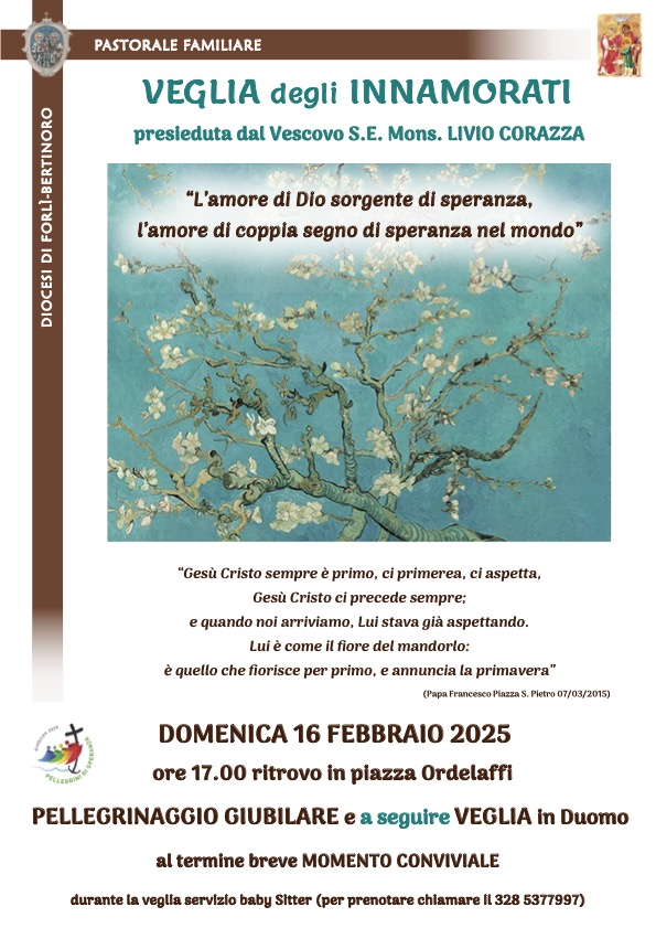 Veglia degli innamorati 2025